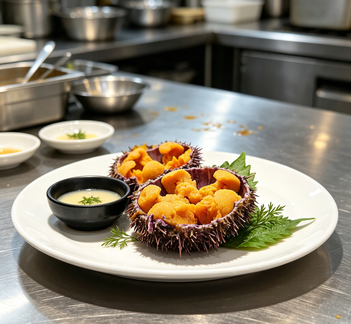 Ocean's Gold: Fresh Sea Urchin Roes