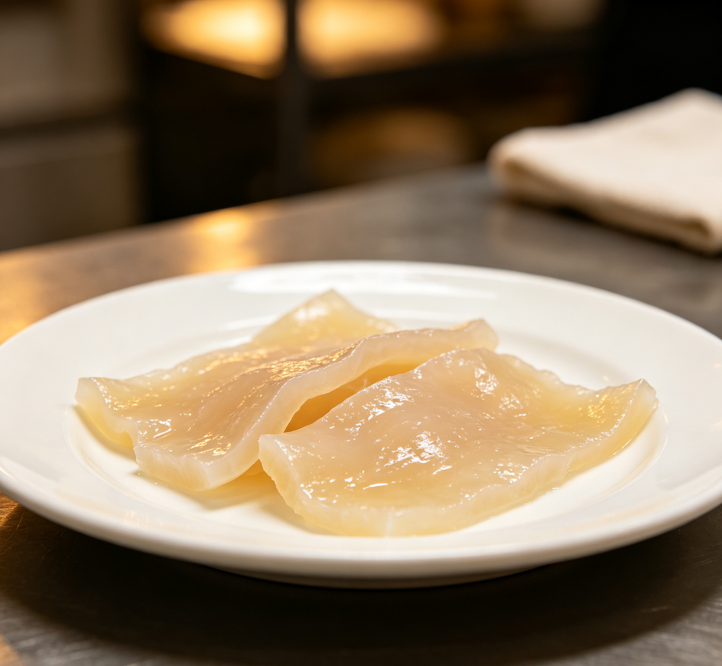 Crisp Chilled Jellyfish Strips: A Refreshing Seafood Classic
