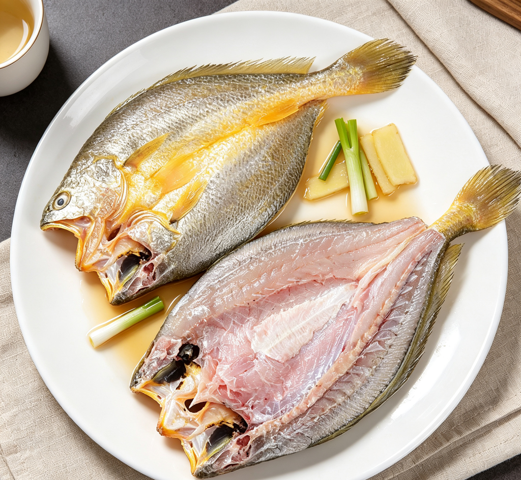 Fresh Whole Yellow Croaker: Premium Seafood Delight