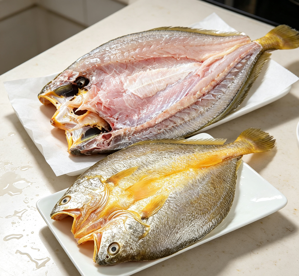 Fresh Whole Yellow Croaker: Premium Seafood Delight